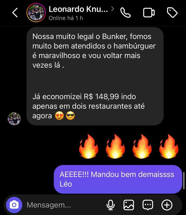Depoimento de Leonardo — Canoas em Dobro