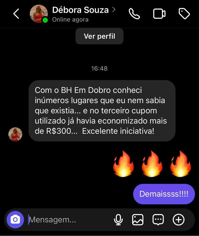 Depoimento de Débora Souza — Canoas em Dobro